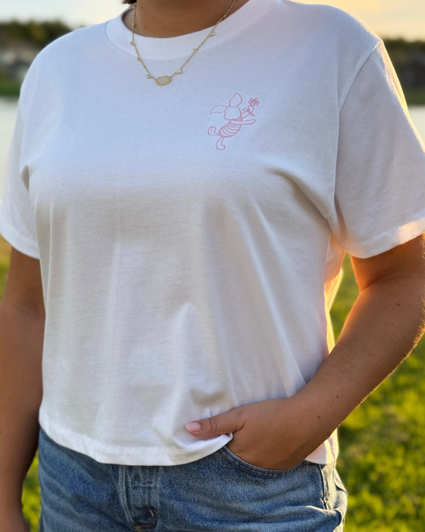 "Piglet Outline" T-Shirt